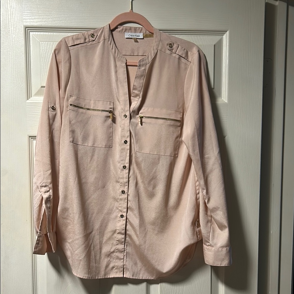 Calvin Klein Light Pink Blouse